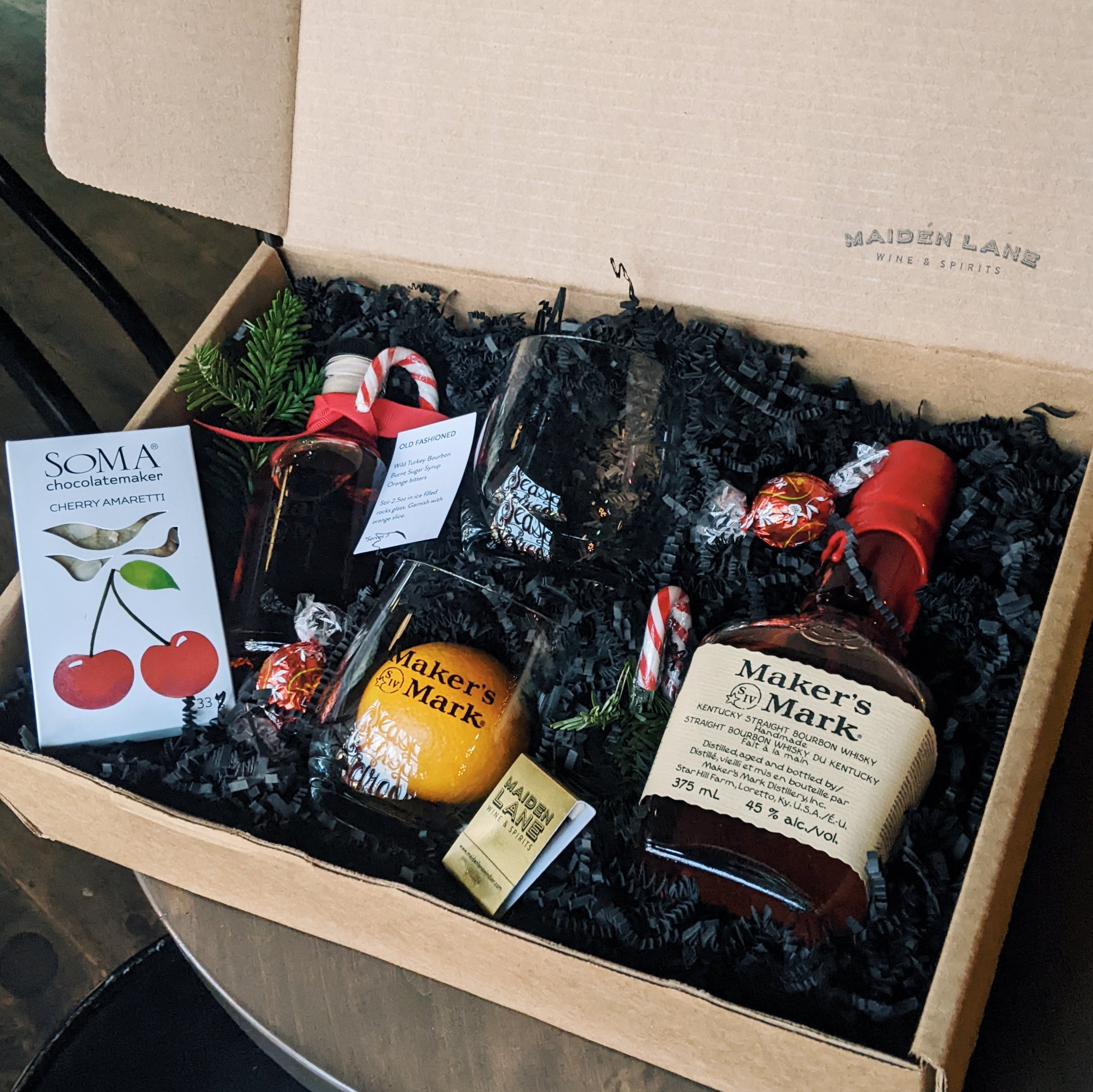 Maker's Mark Old Fashioned Gift Box – Maiden Lane Wine & Spirits